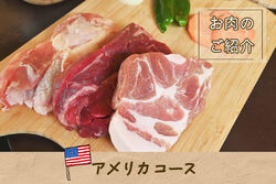 夏だ！BBQだ！【アメリカコース】のお肉のご紹介