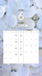 6月の営業日カレンダー