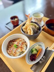 5/7～5/8の二味御膳は「上天丼＋鰻丼」！