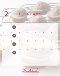 ＊2月の営業カレンダー＊