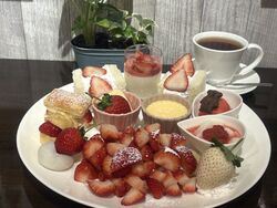 4種味くらべ苺プレート始まります