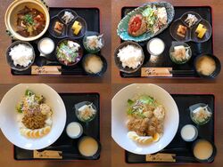 お豆腐屋さんのヘルシーランチ営業中です！（ランチ営業時間 11:30〜14:00）