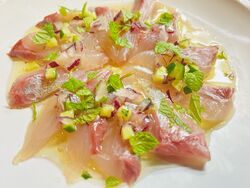 アジアン風鮮魚のカルパッチョ