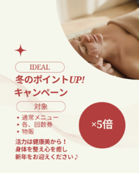 年末年始、営業日のお知らせ&キャンペーン情報