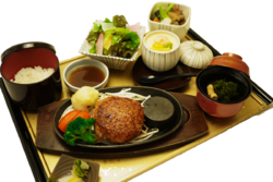 幻の大田原牛100％【大田原牛ハンバーグ御膳】