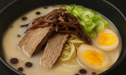 牛骨(白湯)ラーメン始めました