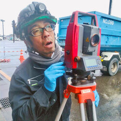 【測量】建築工事の基盤となる重要な仕事