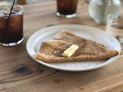 モチモチ食感のおやつクレープ