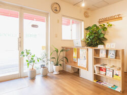 リラックスできる落ち着いた空間