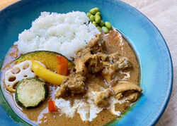 小麦粉・化学調味料不使用の本格カレー