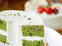 敬老の日限定・抹茶シフォン