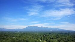 那須連山を一望できるレストラン