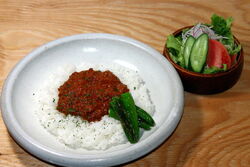 シャレー風カレーライス：