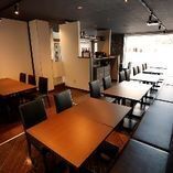 落ち着いた店内の雰囲気