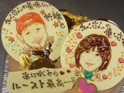 似顔絵ケーキも対応しております！