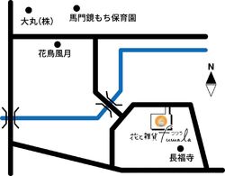 アウトレットから車で5分　近隣MAPです