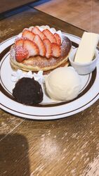 大人気のパンケーキ☆