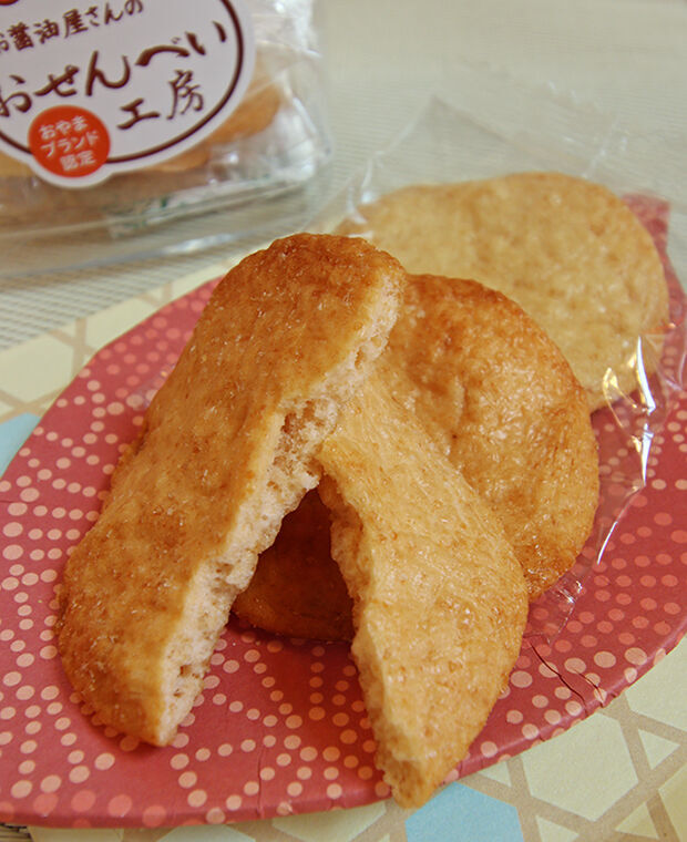 醤油の旨みと香ばしさ はと麦せんべい発見 おせんべい 栃ナビ