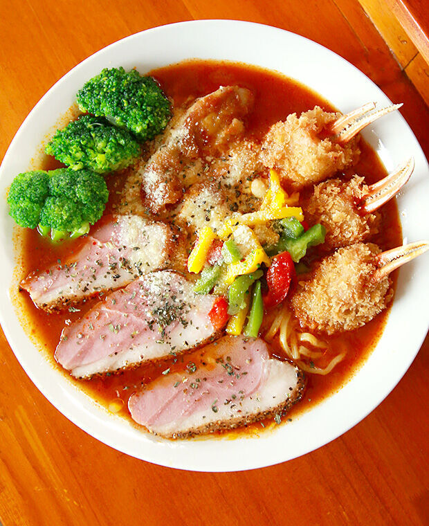 一流シェフが本気で作る 究極のトマトラーメン 豪華ラーメン 栃ナビ