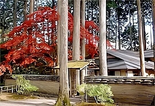 古峯神社 古峯園内 峯松庵