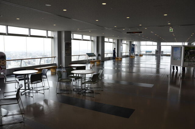 栃木県庁15階展望ロビー