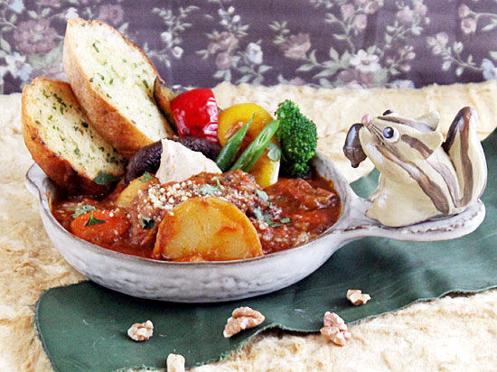 1 牛タンのトマト煮込み 森のレストラン 紙トチ はらぺこリスの森ごはん In 益子 栃ナビ 1 牛タンのトマト煮込み 森のレストラン 紙トチ はらぺこリスの森ごはん In 益子 栃ナビ